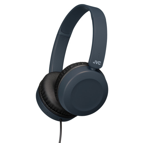 JVC Foldable Headphones with Remote Mic - Blue