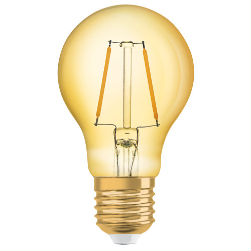Osram 1906 LED 22W E27 Vintage Filament Gold Glass GLS ES Bulb