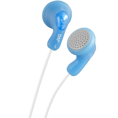 JVC Gumy Stereo Headphones - Peppermint Blue