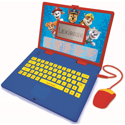 Lexibook Paw Patrol Bilingual Educational Laptop with 124 Activites