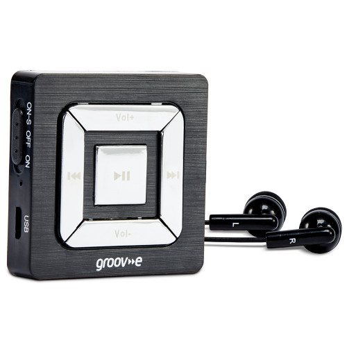 Groov-e Pop 8GB Portable MP3 Player - Black