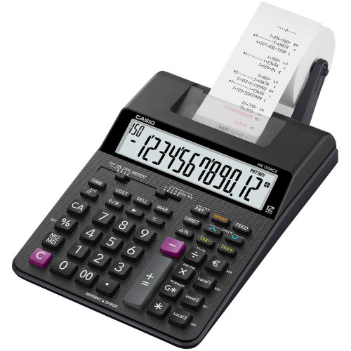 Casio 12 Digit Display Printing Calculator