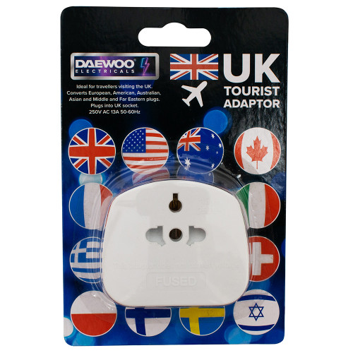Value Range Travel Adaptor for Visitors to UK