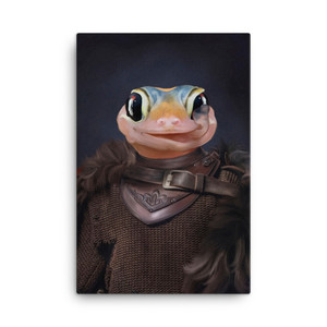 The Viking Pet Customizable Portrait Canvas The Viking Pet Customizable Portrait Canvas