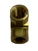 1/4" FNPT Brass Tee Pipe Fitting .25" T-Fitting Solid Brass Connector 101-BTEC