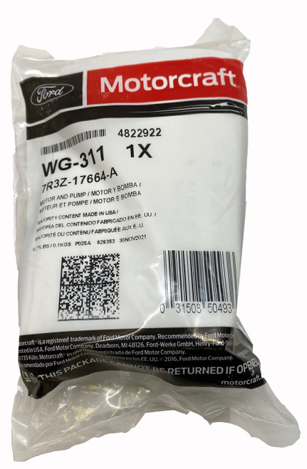 WG-311 7R3Z-17664-A Motorcraft Windshield Washer Motor