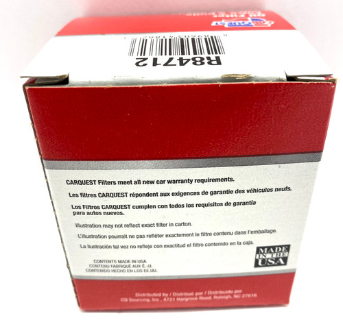 R84712 Carquest Engine Oil Filter