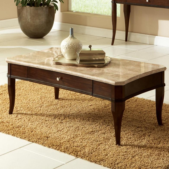 Marseille Marble Top Cocktail Table Bigcommerce Development