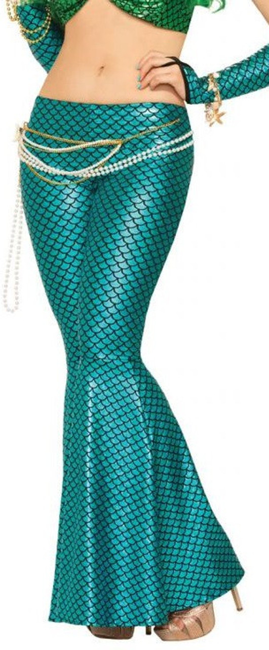Mermaid Flared Trousers - Fancy Dress Town, Superheroes & Halloween Costumes,  Wigs, Masks, Hats & Party Store