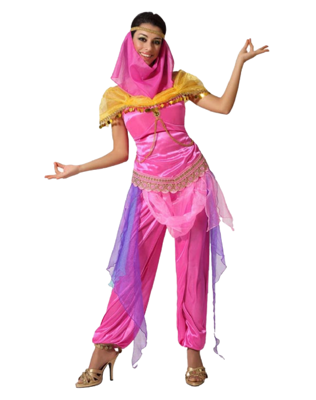 Girls Arabian Genie Aladdin Belly Costume Princess Disney Book Week Fancy  Dress