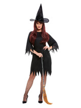 Spooky Witch Costume, Black