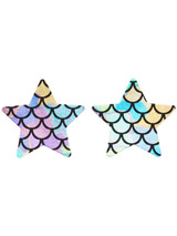 Fever Irridescent Mermaid Star Nipple Pasties