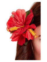 Hawaiian Flower Hair Clip