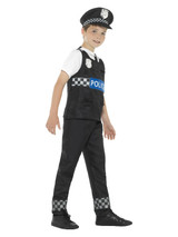 Cop Costume, Black & White