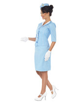 Air Hostess Costume, Blue