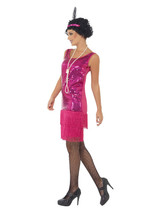 Funtime Flapper Costume, Hot Pink