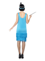 Flirty Flapper Costume, Teal