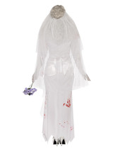 Till Death Do Us Part Zombie Bride Costume, White