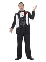 Curves Gangster Costume, Black