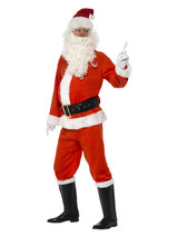Deluxe Santa Costume, Red