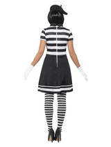 Lady Mime Artist Costume, Black