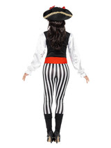 Pirate Lady Costume, with Top, Black