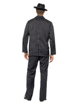 Zoot Suit Costume, Male, Black