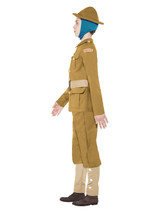 Horrible Histories WWI Boy Costume, Green