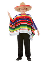 Poncho, Multi-Coloured, Child