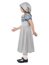 Victorian School Girl Costume, Grey