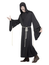 Grim Reaper Costume, Black, Adult