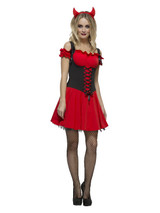 Fever Wicked Devil Costume, Red