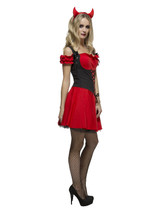 Fever Wicked Devil Costume, Red