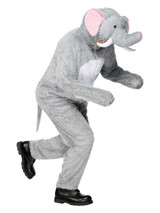 Elephant Costume, Grey, Adult