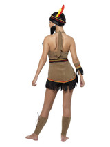 Native American Inspired Woman Costume, Brown