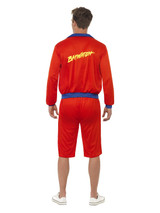 Baywatch Beach Men's Lifeguard Costume, Red