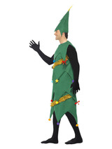 Christmas Tree Costume, Green, Mens