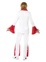 Super Trooper Male Costume, White & Red