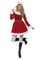 Miss Santa Costume, Red with Dress