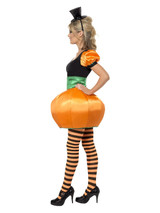 Pumpkin Costume, Orange with Skirt