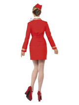 Trolley Dolly Costume, Red