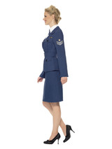 WW2 Air Force Female Captain, Blue