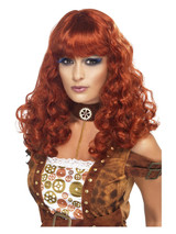 Steam Punk Female Wig, Auburn