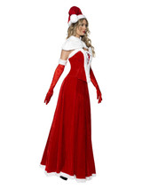 Luxury Miss Santa Costume, Red