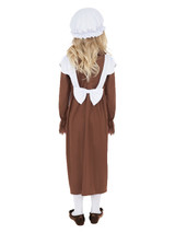 Poor Victorian Costume, Brown & White