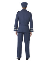 WW2 Air Force Captain Costume, Blue