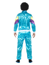 80s Height of Fashion Shell Suit Costume, Blue