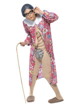 Gravity Granny Costume, Patterned