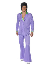 Lavender 70s Suit Costume, Purple