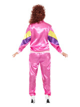 80s Height of Fashion Shell Suit Costume, Pink